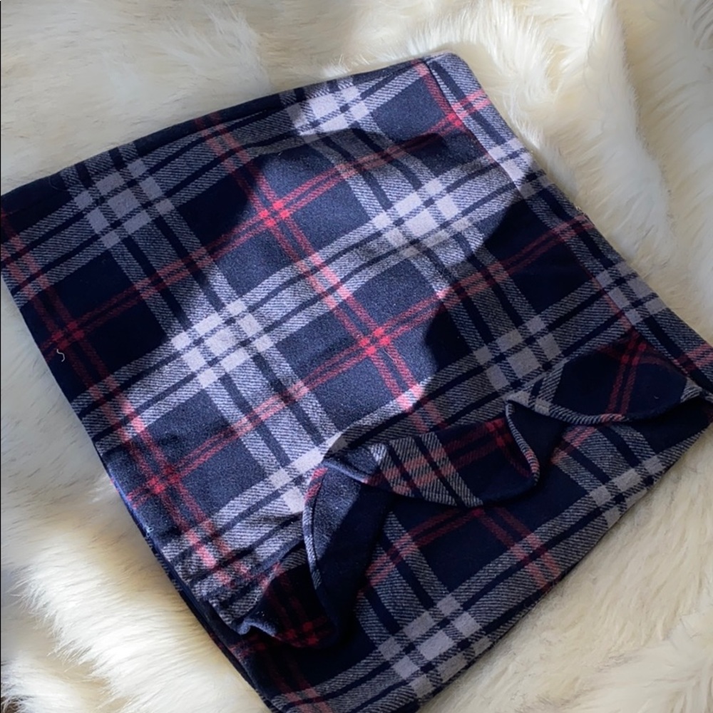JCrew plaid mini skirt